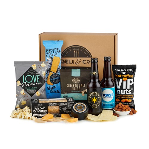 Buy the Beer And Cheese Gift Box Online
